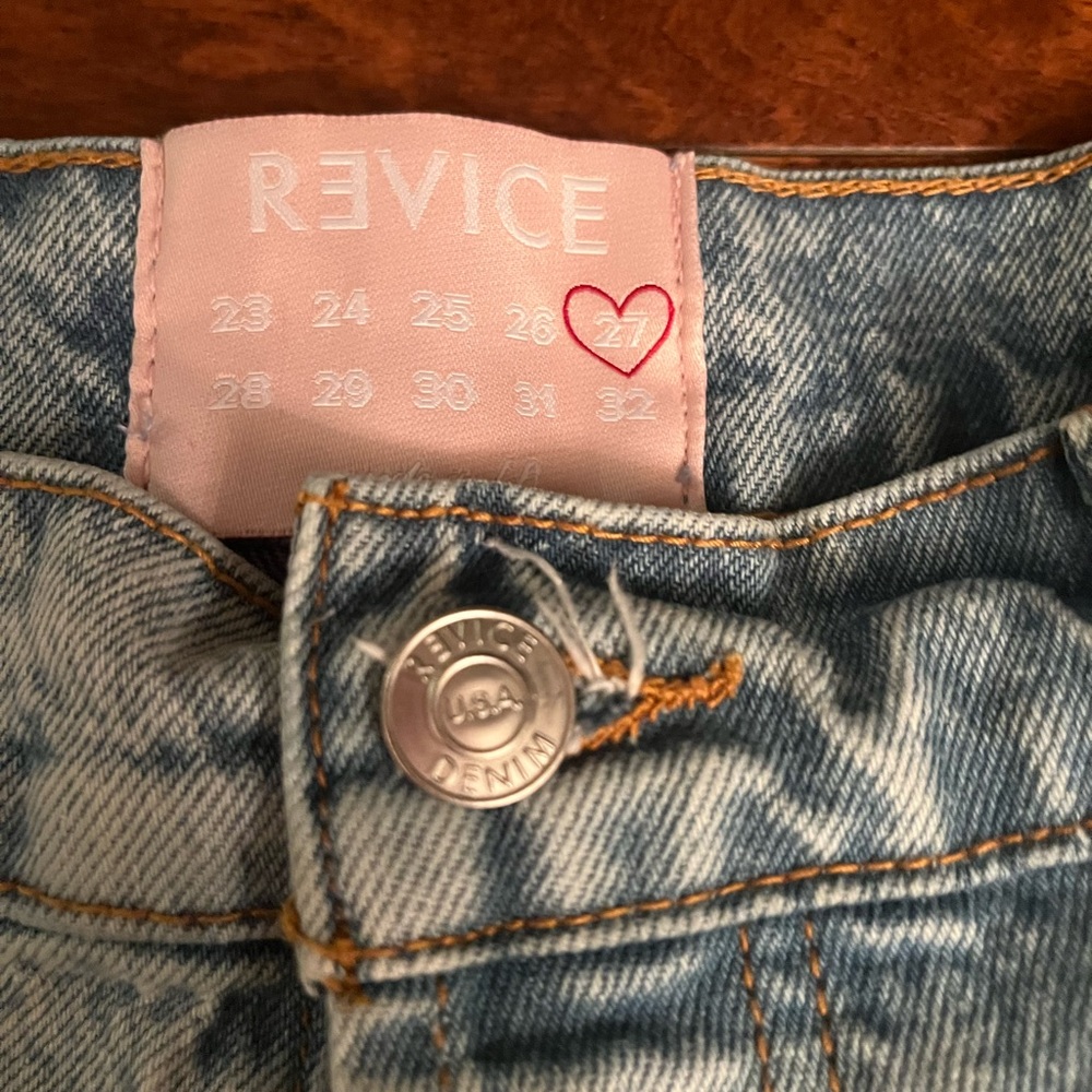 Revice Denim High Waisted Malibu Jean Shorts - Picture 8 of 8